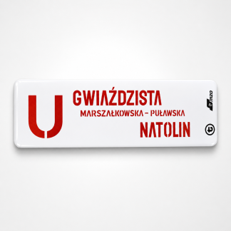 Magnes linia U - retro
