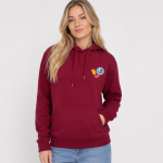 Bluza „Wlepki” bordowa